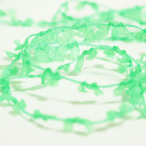 Ribbon yarn -ビビッドグリーンvivid green-