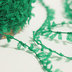 Ribbon yarn -グリーン Green-