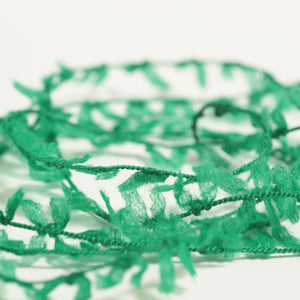 Ribbon yarn -グリーン Green-