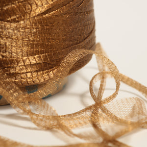 Sheer flat lily yarn -ミルクチョコ milk chocolate-