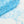 Glitter Moke -Blue ×White -