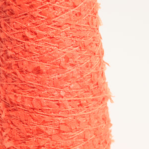 Ribbon yarn -ビビッドグコーラルレッド vivid coral red-
