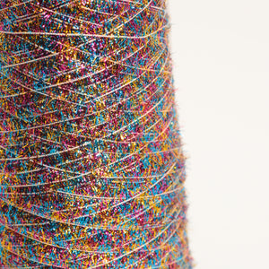 Metallic tape yarn -カラフルミックス colorful mix-
