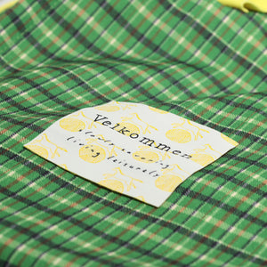 【Vel_original】Woven tag -Yellow-