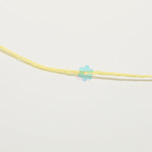 Flower Sequin Yarn-Yellow-50g