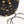 Flower Sequin Yarn-Black-50g
