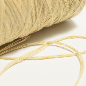 Linen cotton-Oat Mustard-