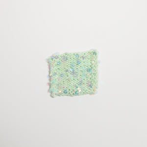 Flower Sequin Yarn-Mint Green-50g