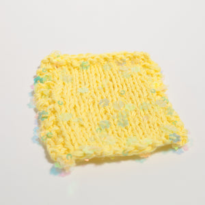 Flower Sequin Yarn-Yellow-50g