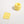 Flower Sequin Yarn-Yellow-50g