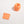 Flower Sequin Yarn-Orange-50g