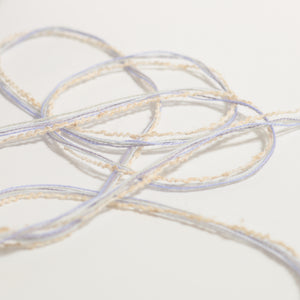 Cotton × Linen mix Boucl-Lavender-