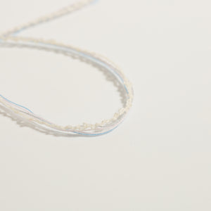 Cotton mix Boucle-Off white×cotton candy-