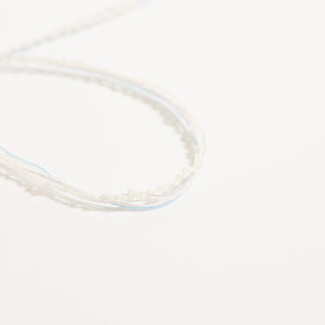 Cotton mix Boucle-Off white×cotton candy-