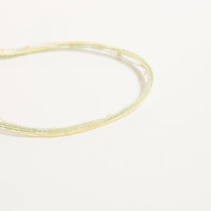 Cotton mix Mini Boucle-Green yellow-