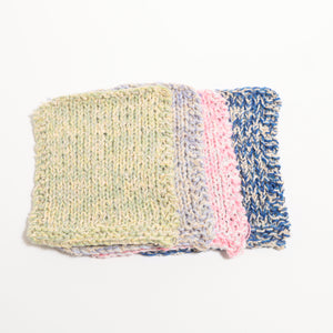 Cotton × Linen mix Boucl-Lavender-