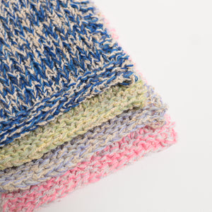 Cotton × Linen mix Boucl-Lavender-