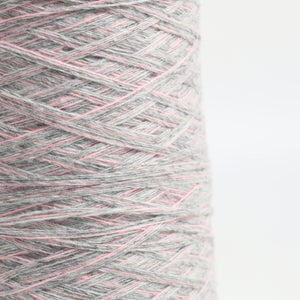 Italy cotton mix -Grey×Pink-