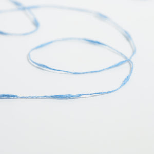 Premium Cotton slub -Mist Blue-