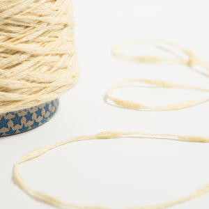 Cotton slub -Pale yellow-