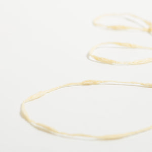Cotton slub -Pale yellow-