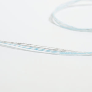 Italy cotton mix -Grey×Sky-