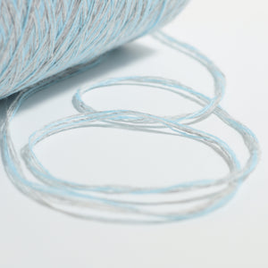 Italy cotton mix -Grey×Sky-