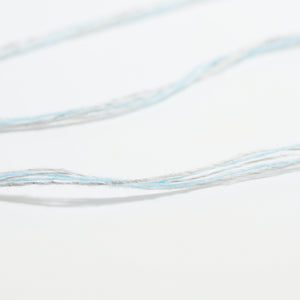 Italy cotton mix -Grey×Sky-