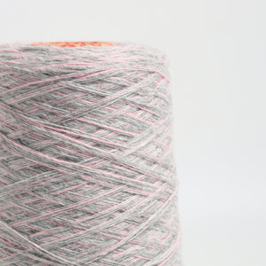 Italy cotton mix -Grey×Pink-