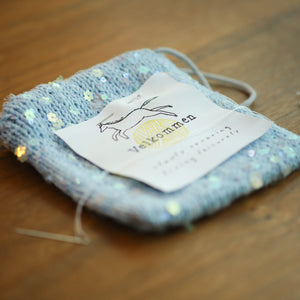 【Vel_original】Woven tag -Deep green-