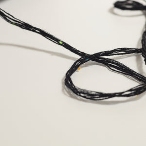 Neon nep wool -Black-