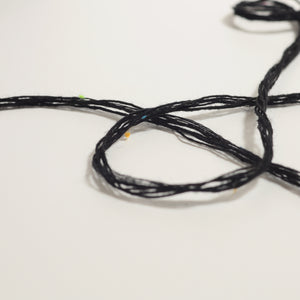 Neon nep wool -Black-