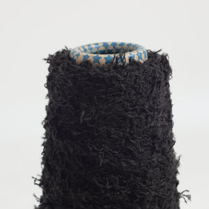 Cotton black ribbon