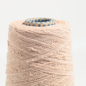 Tape fringe yarn-Dusty pink-