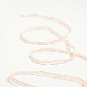 Tape fringe yarn-Dusty pink-